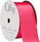 Offray Single Face Satin Craft Ribbon, 1 1/2-Inch x 12-Feet, Shocking Pink